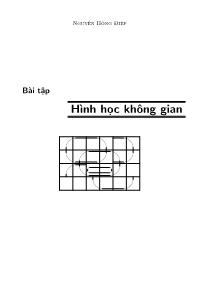 Bài tập Hình học không gian